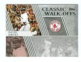 David Ortiz baseball card (Boston Red Sox) 2012 Topps Classic Walk Offs #CW-4 2004 ALDS Home Run versus Angels