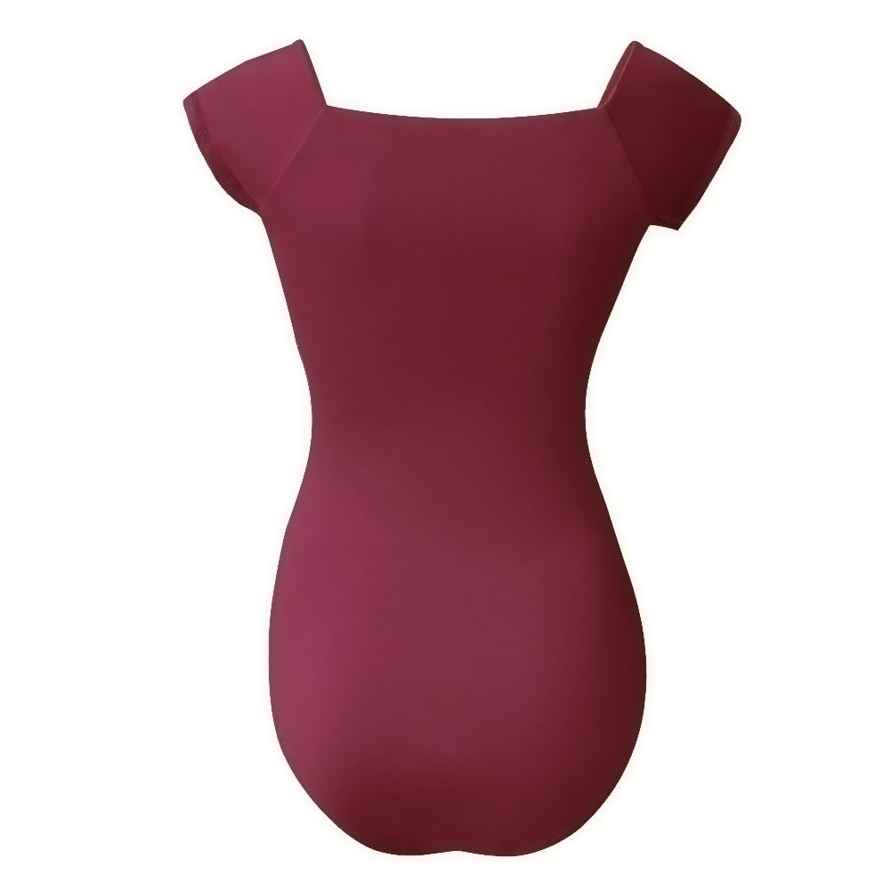 ROYAL SMEELA Maillot de danza ballet adulto body baile para mujer leotardo manga corta