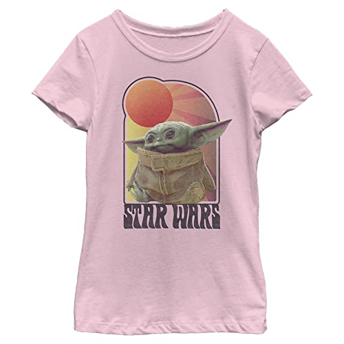 T-shirt Mandalorian fille pour l'école et les loisirs avec son look vintage décontracté