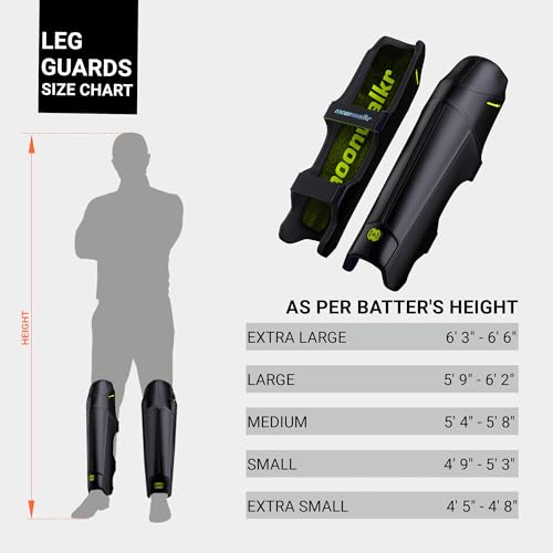 image for moonwalkr Cricket Leg Guard 2.0 Protective Gear for Unisex of Batter's