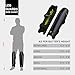 moonwalkr Cricket Leg Guard 2.0 Protective Gear for Unisex of Batter's Height (5'9