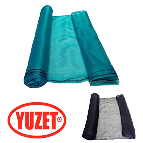 Yuzet 3m x 50m Black Debris Scaffold Garden Netting/Windbreak Shade, Crop Protection, Allotments Screen, Mesh Sheet, Anti Bird Net - Image 2