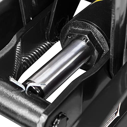 Wolf Hydraulic Ultra Low Profile Heavy Duty Steel Service/Floor Jack With Dual Piston Quick Lift Pump, 3 Ton (6,000 Lb) Capacity, Black (Wftz830026Xb) #TOP3