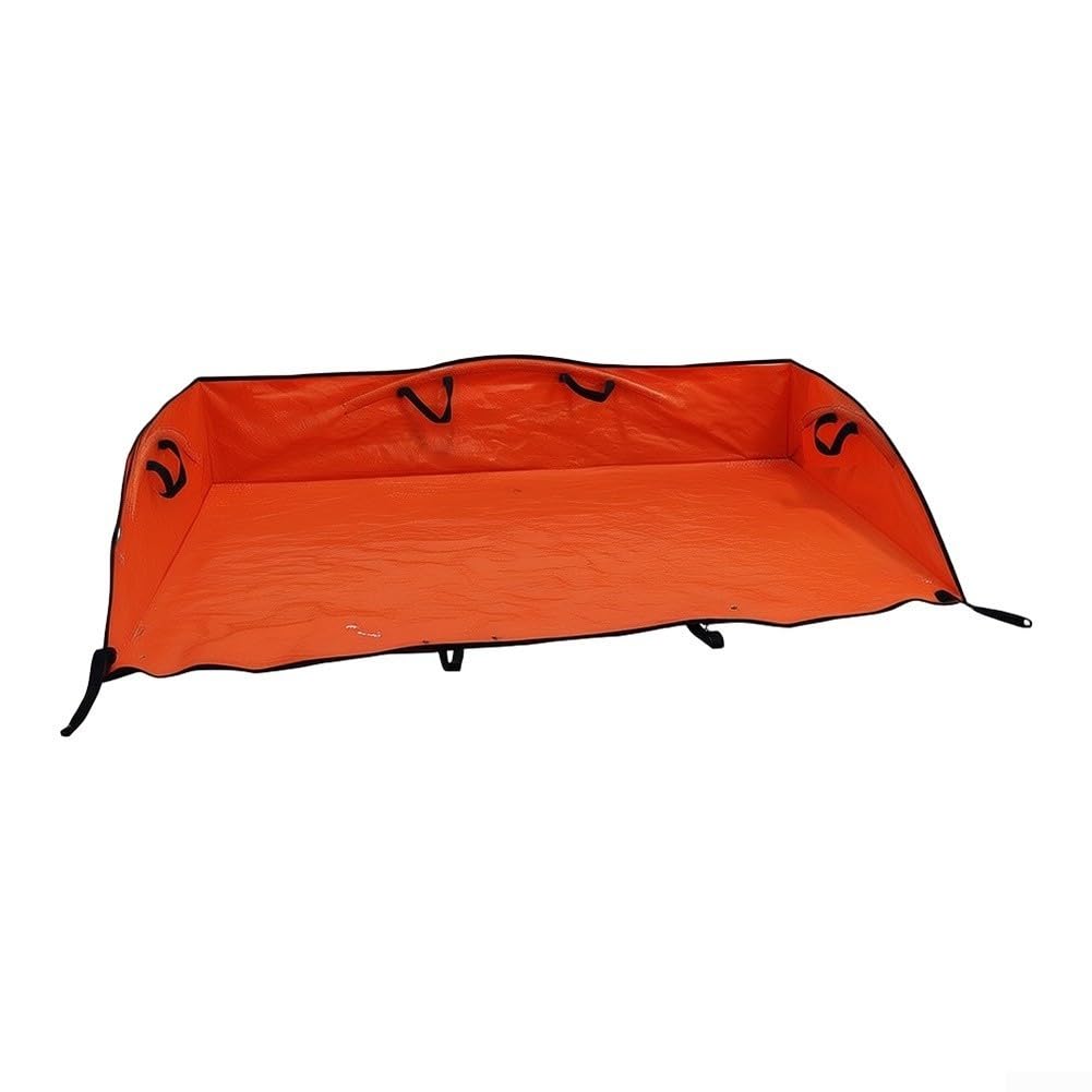 Telo Raccolta Foglie 4x6 Ft Impermeabile con Manici(4 * 6 feet)