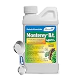Monterey B.t. Bundled with Measuring Spoon - Caterpillar & Worm Killer Organic Gardening - Apply with Sprayer - 8 oz