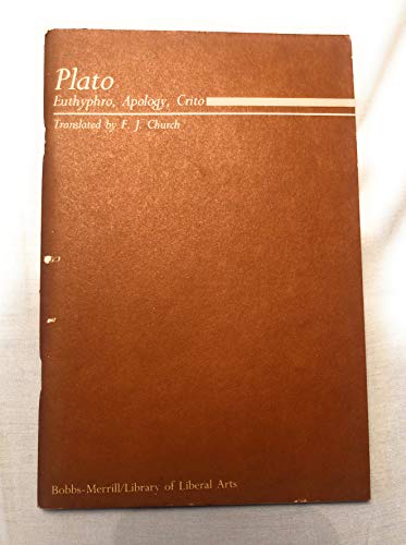 Plato: Euthyphro, Apology, Crito B00GM6BQYU Book Cover