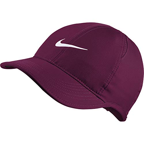 NIKE Women's Aerobill Featherlight Cap Hat, True Berry, Misc