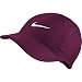 NIKE Women's Aerobill Featherlight Cap Hat, True Berry, Misc