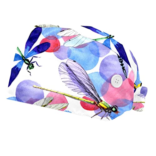 Chapeaux bouffants libellule parfaits pour le travail en cuisine ou salon