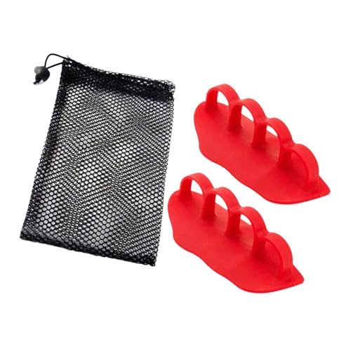 Colaxi 1 Pair Gym Grips for Weight Lifting Workout Gloves Flexible Gym Grips Fingerless for Bodybuilding Gymnastics Training