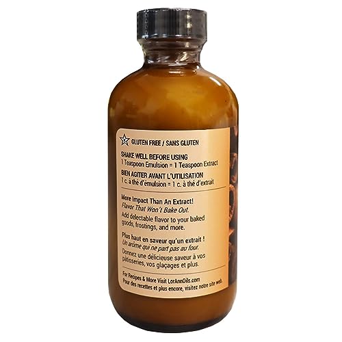 Image of Lorann Oils Cinnamon Spice Bakery Emulsion: True Cinnamon Essence, Perfect for Enhancing Spiced Undertones in Baked Goods, Gluten-Free, Keto-Friendly, Cinnamon Extract Alternative for Your Kitchen