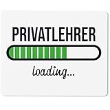 JUNIWORDS Mauspad Mousepad, Privatlehrer Loading (6211900)