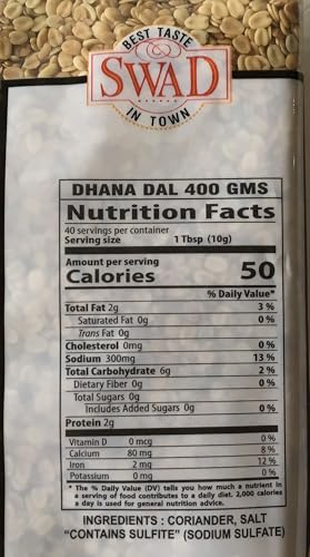 Great Bazaar Swad Dhana Dal, 14 Ounce