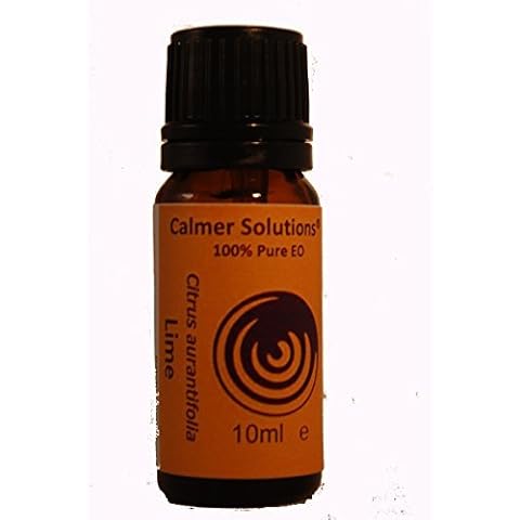 Calmer Solutions Lime Essential Oil 10ml Cover
