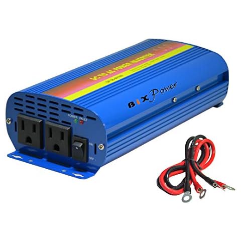 BiXPower 36V (29V ~ 45V) DC to 110V AC 600W True Pure Sine Wave AC Power Inverter Cover