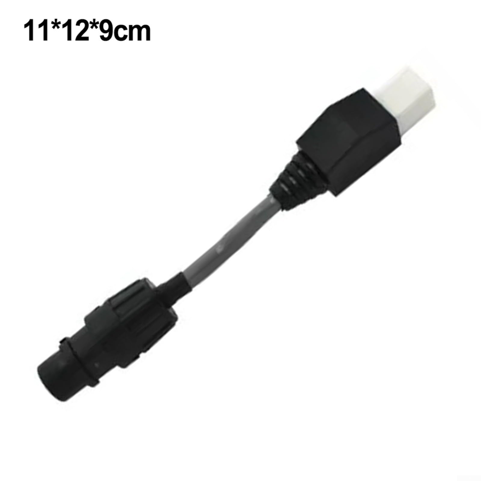 Schwarzer Kunststoff-Programmier-Diagnose-Port-Adapter für Golfwagen, Handkabelanschluss ersetzt 1307 102251501