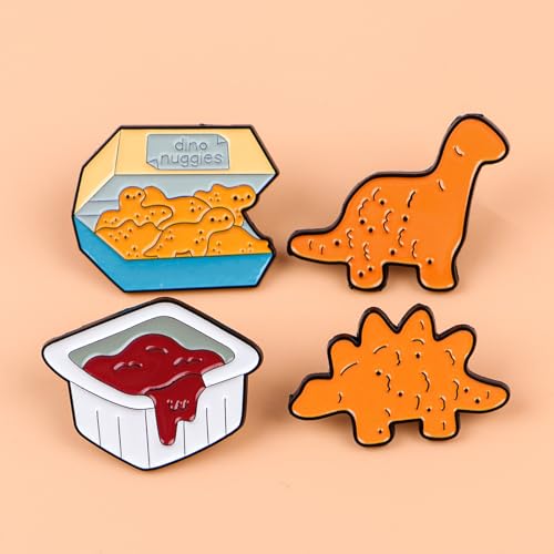 Image of Cute Enamel Pins Cartoon Lapel Pin Brooch Badge for Backpack Jackets Funny Tiger Pins for Gift Anime Enamel Pin for Clothing Hat Decoration