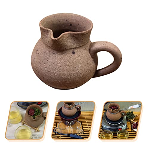 Cabilock Panela De Sopa Com Tampa Cerâmica Caçarola Pot Ferro Stew Wilt Nonstick Forno Pote Retro Po