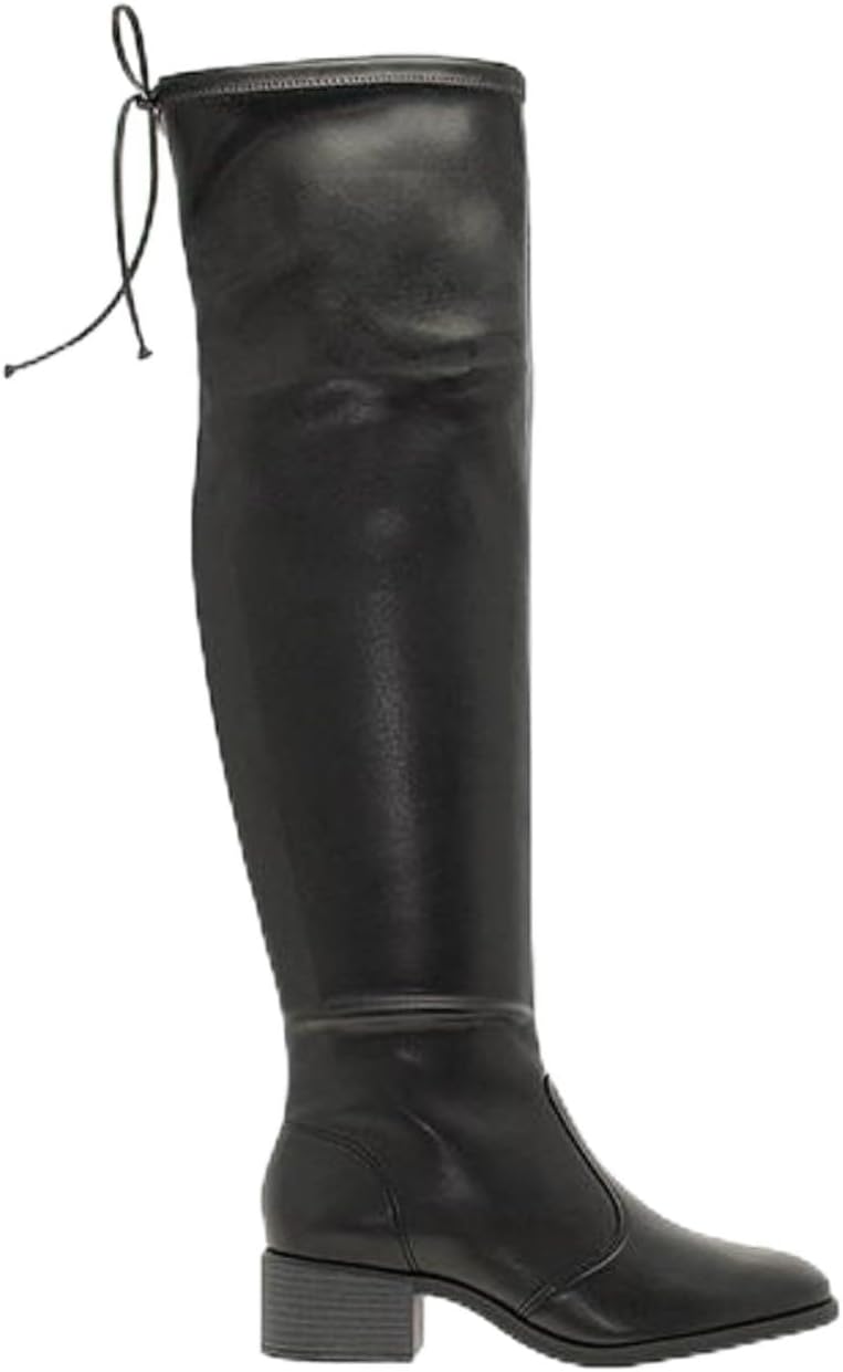 Bota Over The Knee Feminina Beira Rio – Estilo Montaria, Cano Alto, Confortável e Elegante (Preto, BR, Adulto, Numérico, 37)