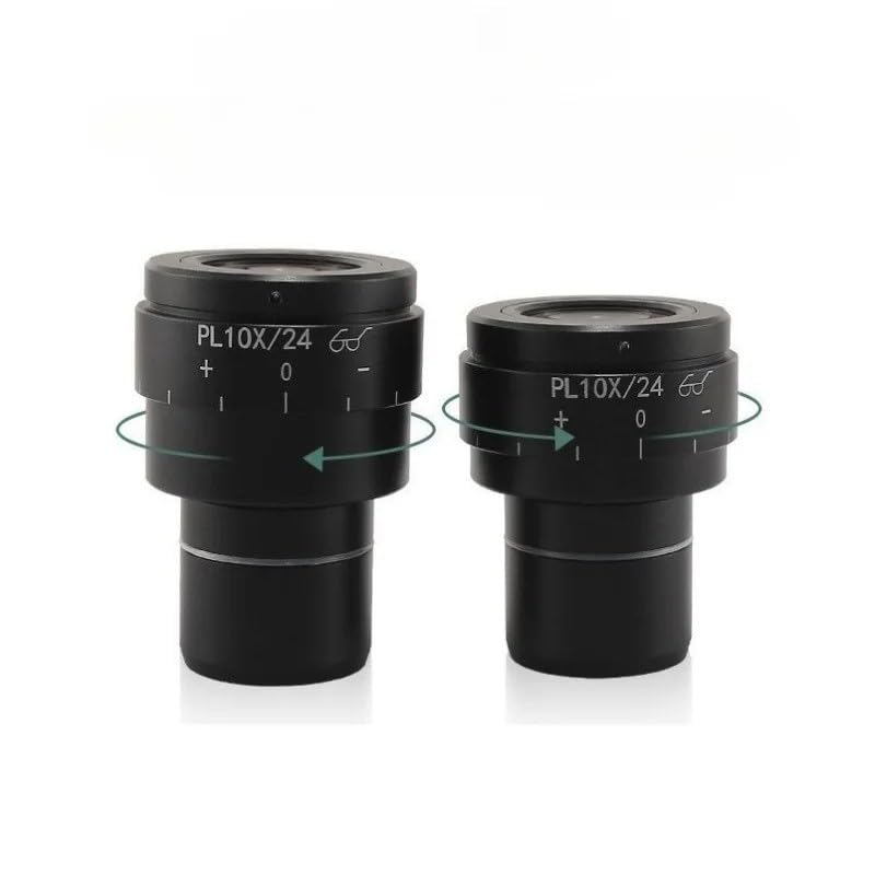 Okular szerokokątny PL10X/22 mm Regulowany dioptrii o wysokim punkcie widzenia 30 mm do mikroskopu stereoskopowego