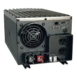 Tripp Lite Power Industrial Inverter, 2000W, 12VDC, 120V, RJ45, 5-15R 2-Outlets for RVs,Trucks, Fleet Vehicles & Emergency Vehicles, 1 Year Warranty (PV2000FC)