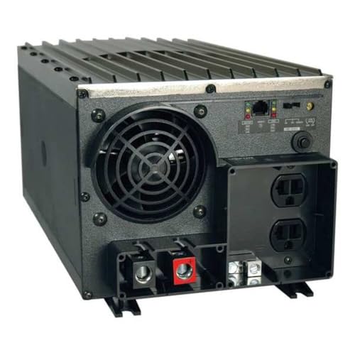 Image of Tripp Lite Power Industrial Inverter, 2000W, 12VDC, 120V, RJ45, 5-15R 2-Outlets for RVs,Trucks, Fleet Vehicles & Emergency Vehicles, 1 Year Warranty (PV2000FC)