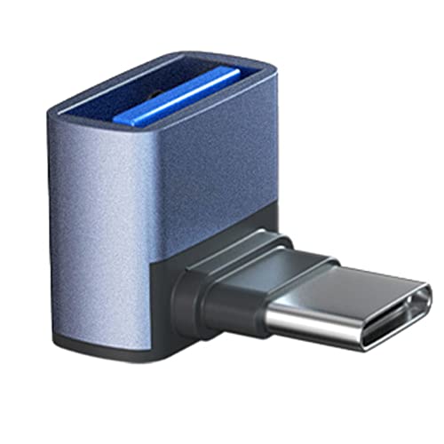 Tuokend Adaptador de conversión tipo C a USB 3.0 para teléfonos, cable de datos macho a hembra, convertidor de velocidad de 10 Gbps