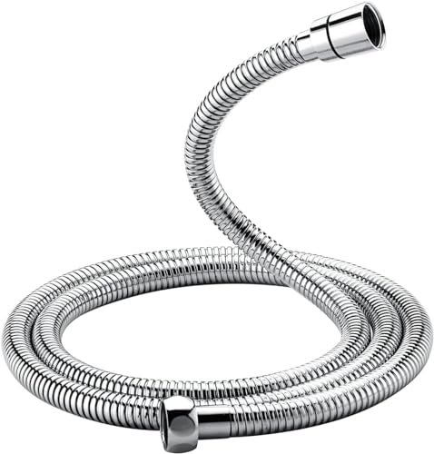 Flexible de douche extensible 1,7 m - 2,2 m en acier inoxydable