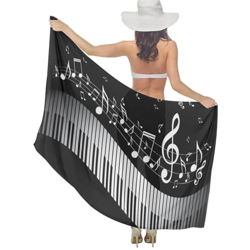 Women's Chiffon Beach Scarf Bikini Cover Up Long Fashion Shawl Scarf