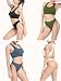 20 Best No Show Underwear for Yoga Pants (2026) 29 GRANKEE Women's High Waisted Breathable Seamless Thong Panties,No Show Workout Underwear,Comfortable Cotton Crotch,6 Pack(Summer 6 pack L)