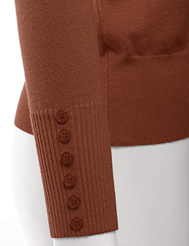 Image of LALABEE Women's V-Neck Long Sleeve Button Down Sweater Cardigan Soft Knit(S-XXL)