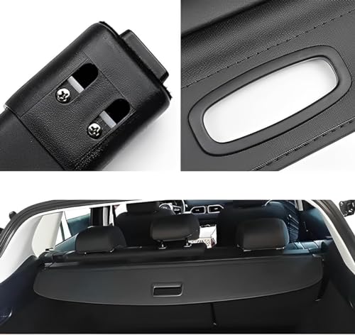 Car Rear Parcel Shelf Retractable Cargo Cover For Toyota Land Cruiser FJ200 2014-2018 (Requires Screw mounting Base), Rear Trunk Parcel Shelf, Security Shield Panel Roller Blind, Interior Accessories - Image 6