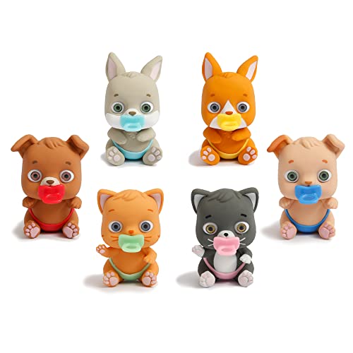 Cicciobello Amicicci, Animal CicciPets mit Zubehör, super weich, zufällige Modelle, Spielzeug für Kinder ab 3 Jahren, CC039