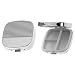 Produktbild SILBERKANNE Pillendose Pillenbox 3 Fächer 6,5x5x1,5 cm versilbert Silber Plated stabiles Produkt in Premium Verarbeitung