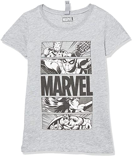 T-shirt Marvel fille en coton doux qui ne gratte pas pour la peau