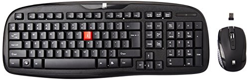 iBall Dusky Duo 06 Wireless Keyboard with Wireless Mouse(usb dongle at backside of Mouse)