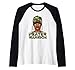 Christian Camo Prayer Warrior, Afro Black Woman Faith Art Raglan Baseball Tee