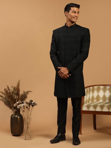 Image of VASTRAMAY mens Sherwani Set
