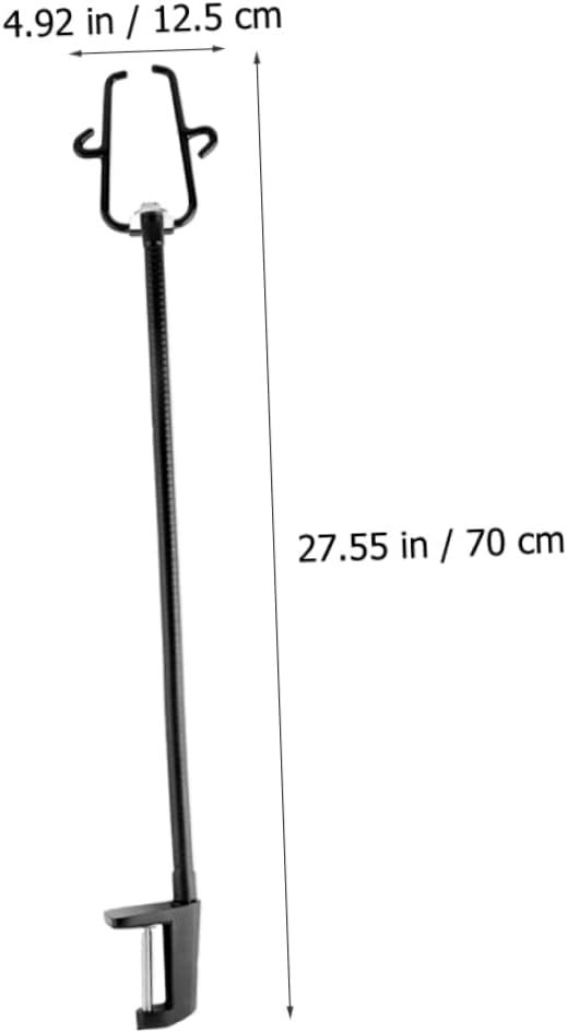 Blow Dryer Stand for Pet Grooming Clip Type Hair Dryer Holder Sturdy Design Easy to Mount Hands Use for Dog Grooming and Styling