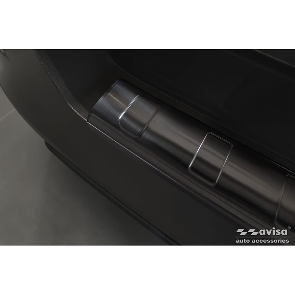 Paraurti Posteriore Jeep Avenger/EV 2023 | Acciaio Inox Nero | Design 'Ribs' | Protezione Carico - Foto 9