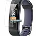 Vaxson 3 Stück Schutzfolie, kompatibel mit YAMAY HR Fitness Tracker SW350 id115c smartwatch Smart Watch, Displayschutzfolie TPU Folie Bildschirmschutz [nicht Panzerglas ] Neue