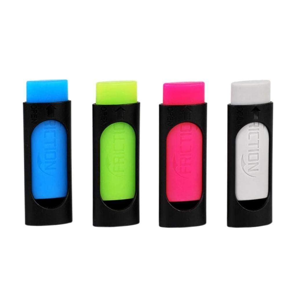 Goma de borrar para lápices borrables, artículos de papelería, oficina, escuela, regalo, aleatorio, para gel, F1 x 1 goma de borrar especial, lápiz de color