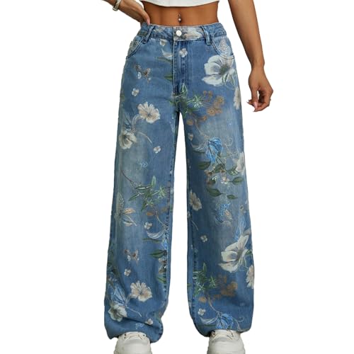 Pantalon large fluide taille haute pour dissimuler les rondeurs