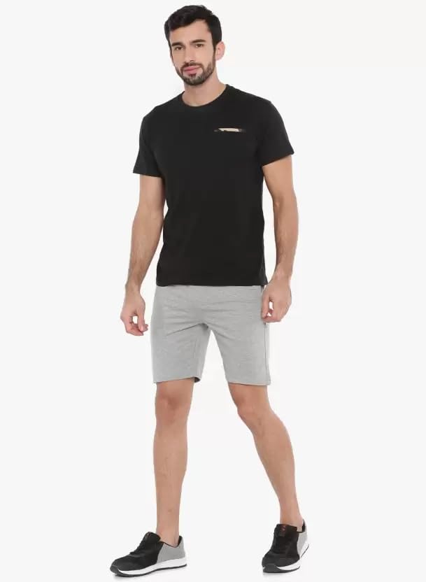 Image of Force NXT Bermuda Shorts for Men Pack of 1 Shorts for Men | Stretchable Shorts for Men with Side Pockets | Anti-Odour, Regular fit, Men's Sports Shorts