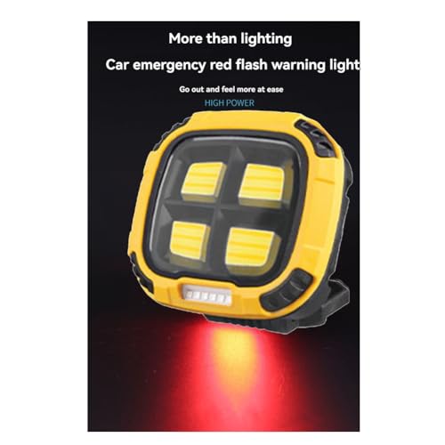 Koolenry Portable LED Spotlight Lantern Strong Light Flashlight Outdoor Camping Fishing Emergency Rechargeable WorkLamp W894-3 - Image 5