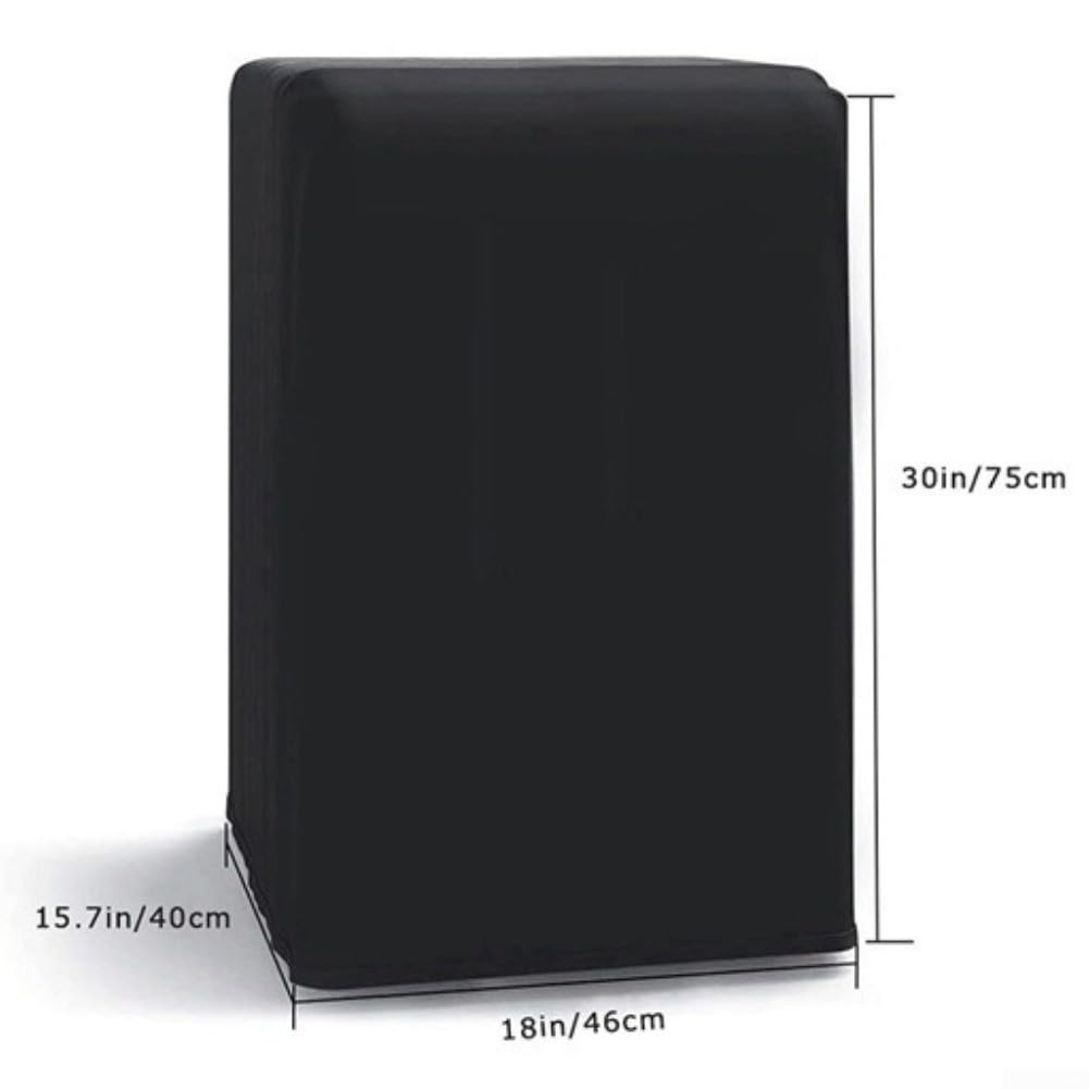 Funda protectora de aire acondicionado portátil impermeable 420D Oxford negra para Midea