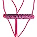 horzmetnex Rope Halters for Horses,Horse Rope Training Halter,Multiple, Beautiful Hand Braided,Horsehead Rope Halter (Neon Pink, Standard)