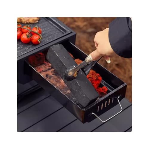 Estufa plegable portátil con herramientas de barbacoa al aire libre 4