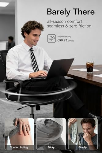 GOOTUCH Men's Modal Breathable Underwear, Moisture Wicking Odor Control Boxer Briefs, Ultra-Soft Stretch Seamless(2&4 pack)2