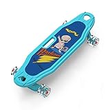 [FACILE À ALLER]: Le skateboard complet de 21 pouces est entièrement assemblé, prêt à sortir de la boîte et à sortir dans les rues. Notre skateboard convient aux skateurs de tous niveaux, que vous soyez un skateur débutant ou expérimenté. Ne pèse que 6 lb, vous pouvez facilement le conduire, le contrôler et le transporter.